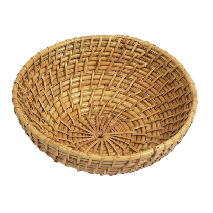 Open Bowl Rattan Planters