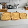 Rectangle Rattan Trays